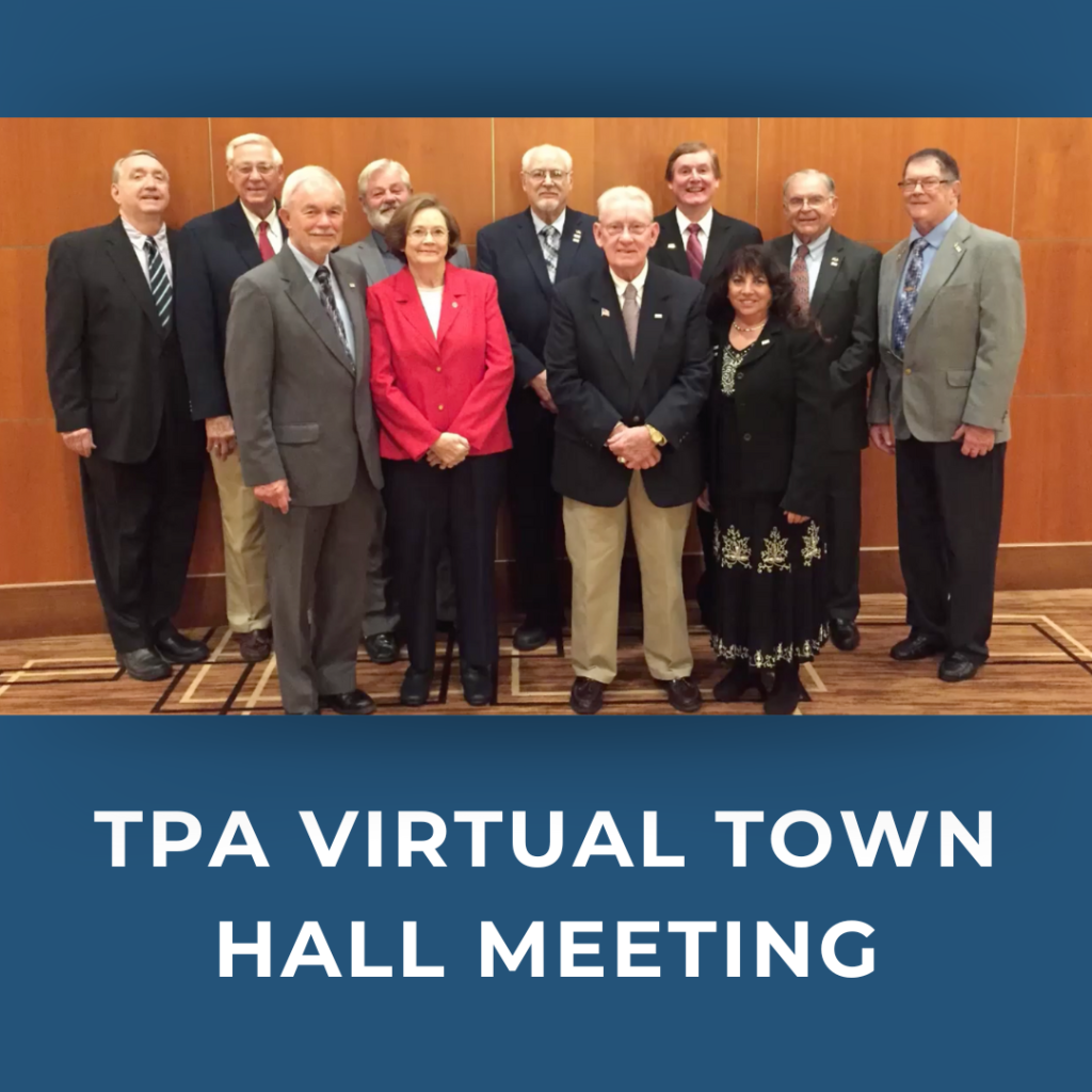 TPA Virtual Town Hall Meeting - 09.18.2020