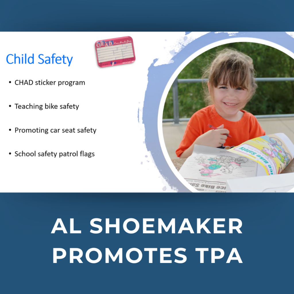 Al Shoemaker Promotes TPA